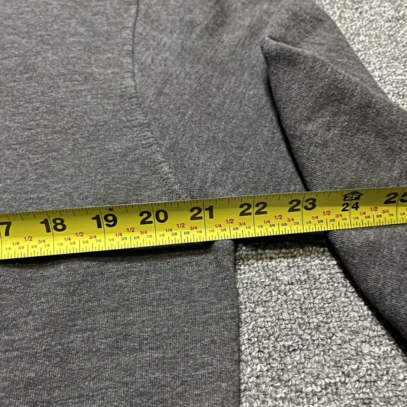 Champion Men Authentic Athleticwear Hoodie Charcoal Gray Size M - Picture 3 of 7